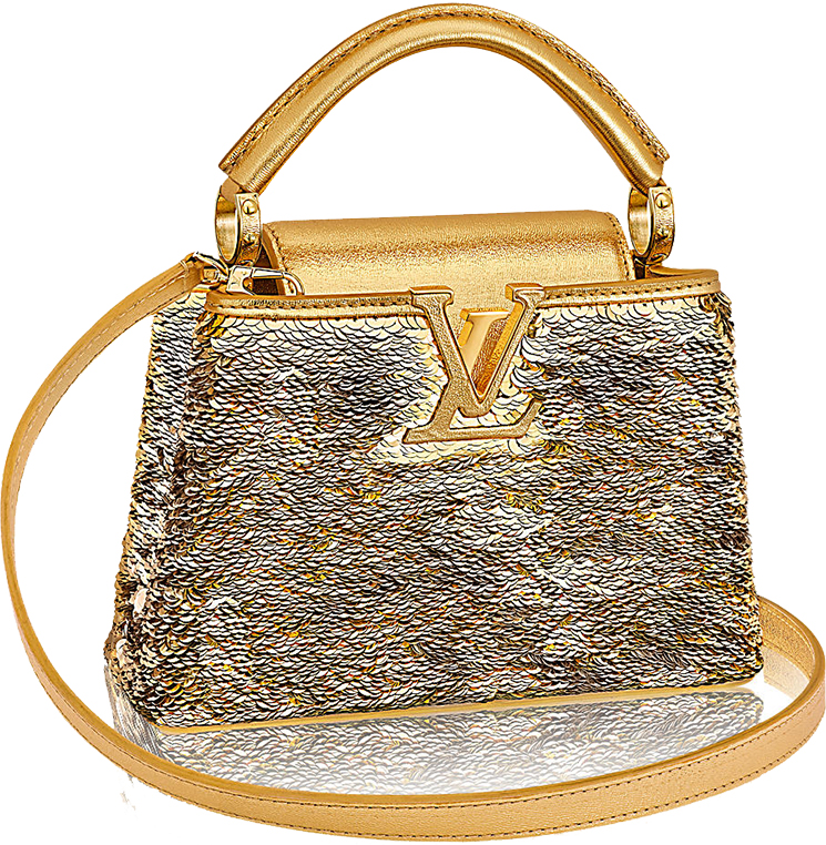 High Quality Replica Cheap Louis Vuitton Mini Gold Capucines Bag - Best Replica Celine Handbags